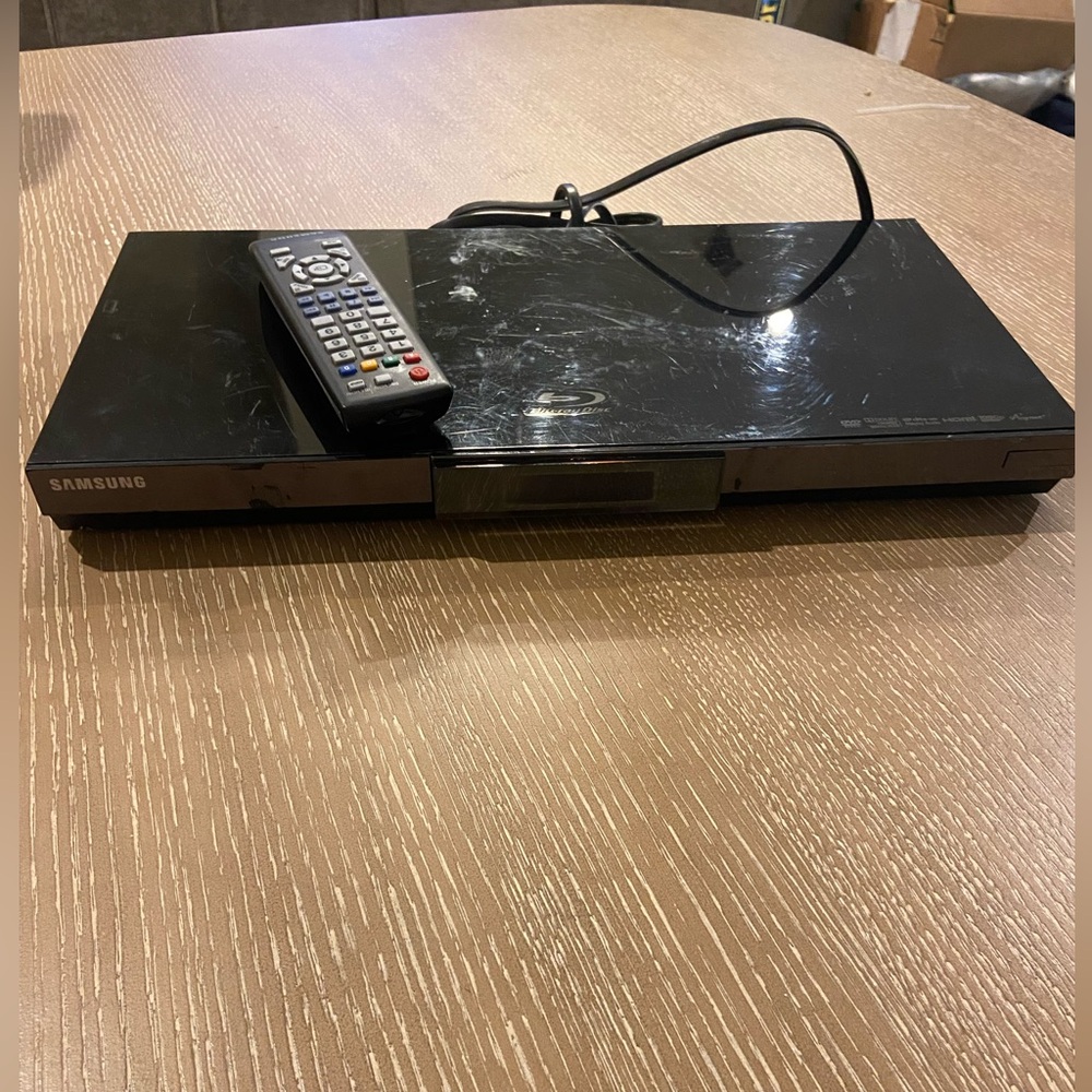 Samsung BD-C6500 Blu-Ray DVD Player Tested Working W/Remote